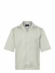 Lindbergh - Structure Resort Shirt S/S - L&uuml;hikeste varrukatega s&auml;rgid - XXL