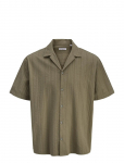 Jack & Jones - Jjetyson Resort Shirt Ss Sn - L&uuml;hikeste varrukatega s&auml;rgid - XXL