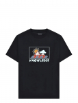 Knowledge Cotton Apparel - Front Print T-Shirt - L&uuml;hikeste varrukatega - XXL