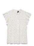 Vero Moda - Vmtrine Sl Lace Top Wvn Noos - Varrukateta - M