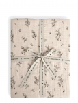 Garbo&Friends - Muslin Fitted Sheet Junior, 60X120X20 Cm, Jardim - Voodilinad - 180X200X30CM
