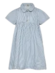 Copenhagen Colors - Y/D Stripe Dress W. Frill Sleeves - L&uuml;hikeste varrukatega vabaajakleidid - 128