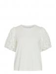 Vila - Vionesca O-Neck S/S Top - L&uuml;hikeste varrukatega - XS