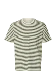 Selected - Slhkevin Stripe Ss O-Neck Tee - L&uuml;hikeste varrukatega - XL