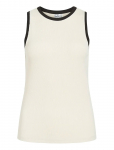 ROUGE EDIT - Rouhelena O-Neck Tank Top - Varrukateta - XS