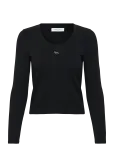 Maison Kitsune - Ribbed Baby Fox Long Sleeve Tee-Shirt - Pikkade varrukatega - M