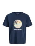 Jack & Jones - Jjperry Tee Ss Crew Neck - L&uuml;hikeste varrukatega - M