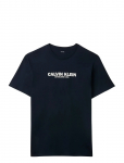 Calvin Klein - Ss 30S Whsl Sp Calvin Klein Grap - L&uuml;hikeste varrukatega - S
