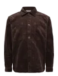 Casual Friday - Cfarv 0328 Corduroy Overshirt - Velvets&auml;rgid - M