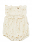 Cam Cam Copenhagen - Edith Romper, 74 Cm - Gots - Gold Flower - Kombinesoonid - 68