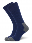 Alpacasocks&Co - Merino Cashmere Ribbed Crew 1-Pack - Tavalised sokid - 45-48
