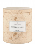 Blomus - Scented Travertine Candle - 11 Cm, &Oslash; 10 Cm - Frabli - Travertine - L&otilde;hnak&uuml;&uuml;nlad - L 100CM