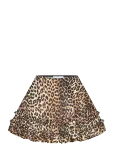 Ganni - Ruffled Leopard Print Mini Skirt - L&uuml;hikesed seelikud - 38