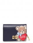 Ganni - Card Holder With Flap Bear - Rahakotid - ONE SIZE