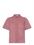Bubbleroom - Pleated Detail Blouse - L&uuml;hikeste varrukatega - XL