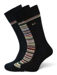 PS Paul Smith - Men Sock 3Pk Gold Sig - Tavalised sokid - ONE SIZE