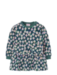 Boboli - Fleece Dress Floral For Girl -Bci - Pikkade varrukatega vabaajakleidid - 110