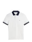 Tommy Hilfiger - Interlock Plackt Detail Reg Polo - L&uuml;hikeste varrukatega - L