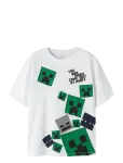 Name It - Nkmjulio Minecraft Ss Nreg Top Box Bfu - L&uuml;hikeste varrukatega - 146-152