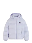 Tommy Hilfiger - Hooded Shiny Puffer Jacket - Tepitud ja polsterdatud - 152