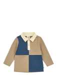 M&uuml;sli - Cozy Me Color Block L/S Polo Shirt Baby - Pikkade varrukatega polos&auml;rgid - 68