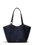 Lauren Ralph Lauren - Sheep-Suede Small Tasha Tote Bag - Kandekotid - ONE SIZE
