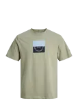 Jack & Jones - Jorcatskills Square Brand Tee Ss Sn Jnr - L&uuml;hikeste varrukatega - 176