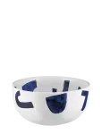 Alessi - Salad Bowl In White Porcelain Pattern Design By Samiro Yunoki - Salatikausid - D20CM