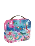 Janod - Janod - Puzzle Mermaids 24 Pcs - Hariduslikud m&otilde;istatused - ONE SIZE