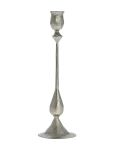 Lene Bjerre - Ingrid Candlestick 7X7X27 Cm. Silver - K&uuml;&uuml;nlajalad - 7X 27X 7CM