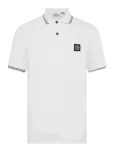 Stone Island - Organic Cotton Polo - L&uuml;hikeste varrukatega - L