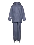 CeLaVi - Basic Rainwear Set -Solid Pu - Vihmariiete komplektid - 80