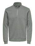ONLY & SONS - Onsceres Half Zip Sweat Noos - Dressipluusid - M