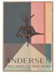 ChiCura - H.c. Andersen - Music Speaks - Graafilised mustrid - 70X100CM