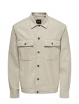 ONLY & SONS - Onskennet Ls Linen Overshirt Noos - Pealiss&auml;rgid - XS