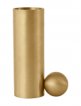 OYOY Living Design - Palloa Solid Brass Candleholder - High - K&uuml;&uuml;nlajalad - H7CM