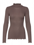 Rosemunde - Rwboston Lurex Ls T-Neck T-Shirt - Pikkade varrukatega - M