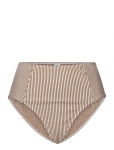 Becks&ouml;ndergaard - Striba High Waist Bikini Briefs - K&otilde;rge v&ouml;&ouml;kohaga bikiinid - S