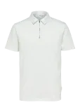Selected - Slhrelax-Terry Ss Zip Polo Ex - L&uuml;hikeste varrukatega - M