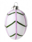 Holmegaard - Souvenir Easter P&aring;skeoph&aelig;ng H7.5 Blad - Seasonal Decoration - H:7.5CM