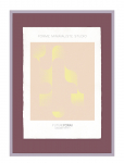 Incado - Artist Paper - Cascade Form Ii - Gallery Walls - 51.5X71.5CM x 71.5