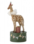 Bloomingville - Flor Candlestick, Brown, Polyresin - Sisustustarvikud ja detailid - H:25CM