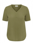 Kaffe Curve - Kcami Ss Blouse - L&uuml;hikeste varrukatega - 44