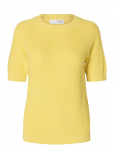 Selected - Slfelinna New Ss Knit Top Noos - Džemprid - XS