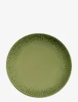 Aida - Confetti Olive Middags Tallerken M/Relief Porcel&aelig;n 1 Stk 27,5 Cm - Praetaldrikud - &Oslash; 28.5 CM x 28.5