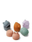 Liewood - Gaby Bath Toys 5-Pack - Vannim&auml;nguasjad - ONE SIZE