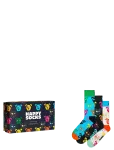 Happy Socks - 3-Pack Mixed Dog Socks Gift Set - Tavalised sokid - 36-40