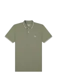 Lee Jeans - Pique Polo - L&uuml;hikeste varrukatega kootud polos&auml;rgid - L x 00
