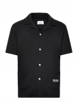 Nikben - Nb Waffle Havana Shirt Black - L&uuml;hikeste varrukatega - L