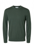 Selected - Slmtray Ls Knit Merino Crew Neck Noos - Pikkade varrukatega kootud polos&auml;rgid - S
